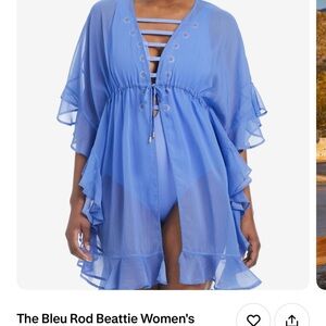 Bleu Rod Beattie Women's Blue Swim Coverup